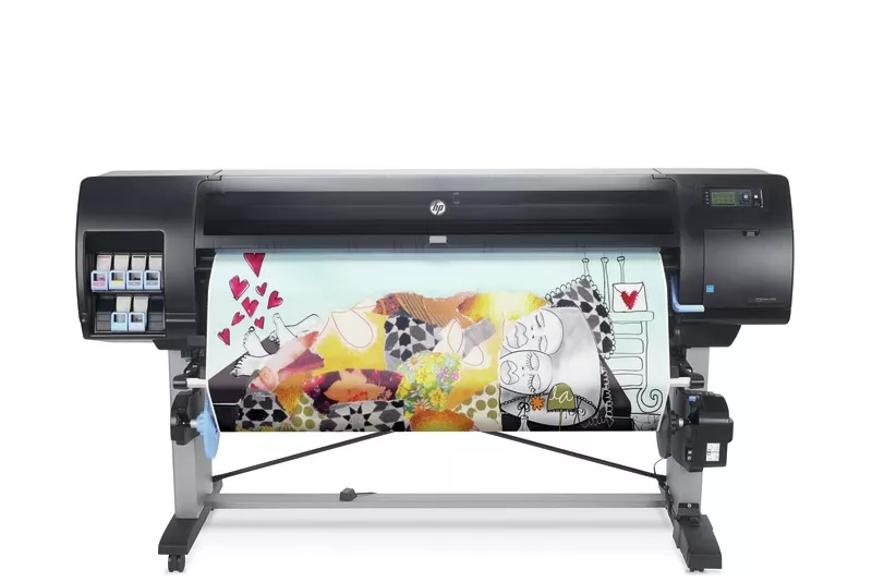 HP Designjet Z6600 Photo Printer standard front no tension bar
